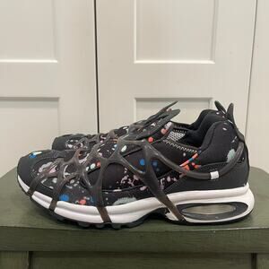 New Nike Air Kukini SE 'Paint Splatter' Sneakers Black Size 10 DV1894-001